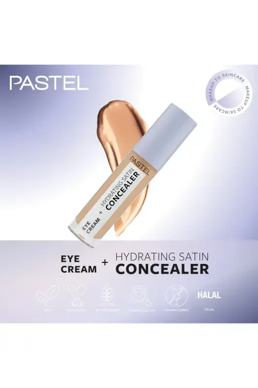 Eye Cream Hydrating Satin Concealer - Крем для глаз Увлажняющий Сатиновый Консилер 66 Deep Medium-66 Deep Medium - 8