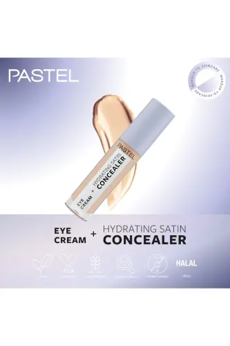 Eye Cream Hydrating Satin Concealer - Under Eye Concealer 62 Ivory - 9