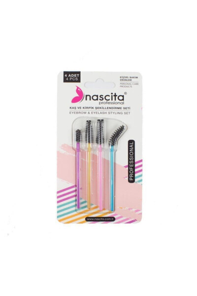 Eyebrow and Eyelash Shaping Set 4-Piece - NASCITA