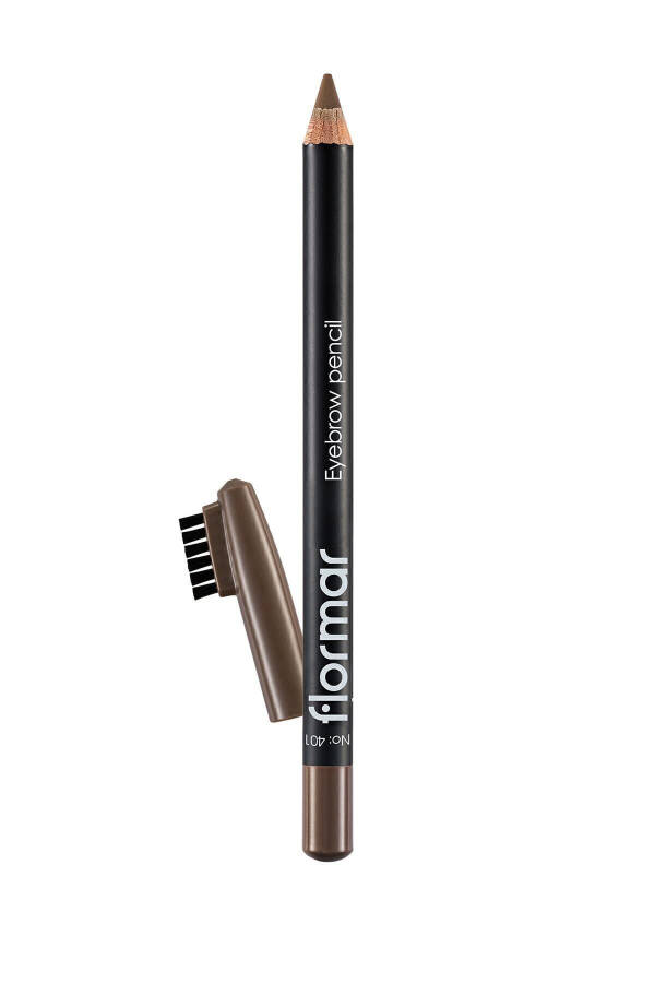 Eyebrow Pencil with Special Brush Cap (LIGHT BROWN) - 12