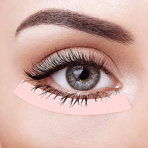 Eyelash Extension Tape Breathable Adhesive Lash Tape Non-Woven Fabric Lash Tape with Heart-Shaped Tape Dispenser Cutter, 0.5 Inch Wide, 10 Yards Long of Each (Pink, Chic Style) - 6