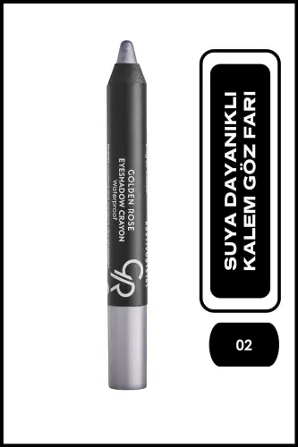 Eyeshadow Crayon Waterproof 02 Kalem Far 2,4 g-K 