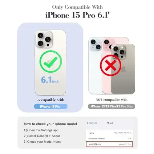 EYZUTAK iPhone 15 Pro uchun g‘ilof, Rangli Retro Yog‘li Bo‘yoqli Bosma Gul Lazerli Yaltiroq Naqshli Yoqimli Jingalak To‘lqinlar Chegarasi Qizlar Ayollar uchun nafis Telefon Qopqog‘i Zamonaviy Bardoshli TPU Himoya G‘ilofi-Siyohrang - 2