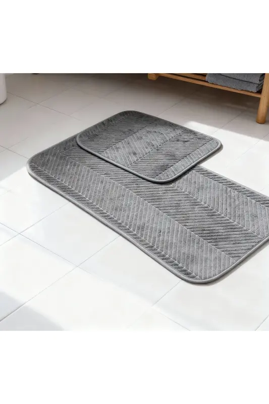 Eze Banyo Paspası - Antrasit-Antrasitt - 1