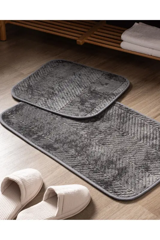 Eze Bath Mat - Anthracite-ANTHRACITE - 1