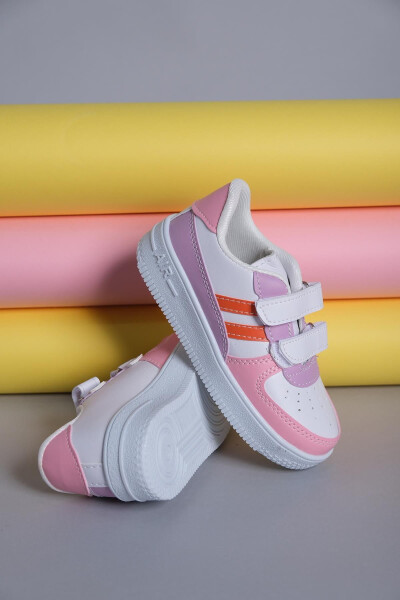 Ezra Air Qalin Taganli Bandli Unisex Chaqaloq Bolalar Sneakeri - OKSIT