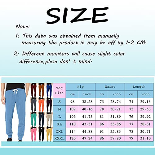 F_Gotal Mens Sweatpants Joggers,Men's Active Athletic Casual Sports Jogger Sweatpants with Pockets - 3