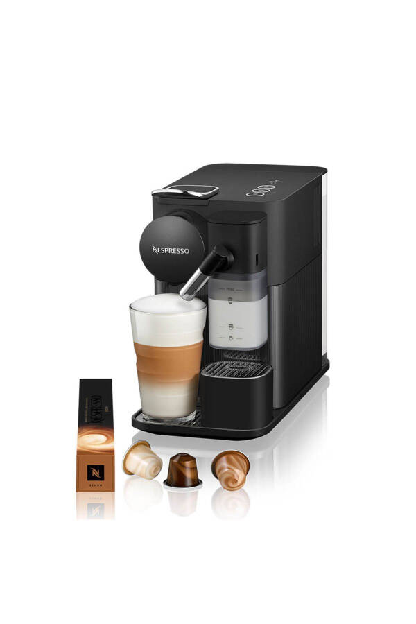 F121 Lattissima One Milk Solution Coffee Machine, Black - 1