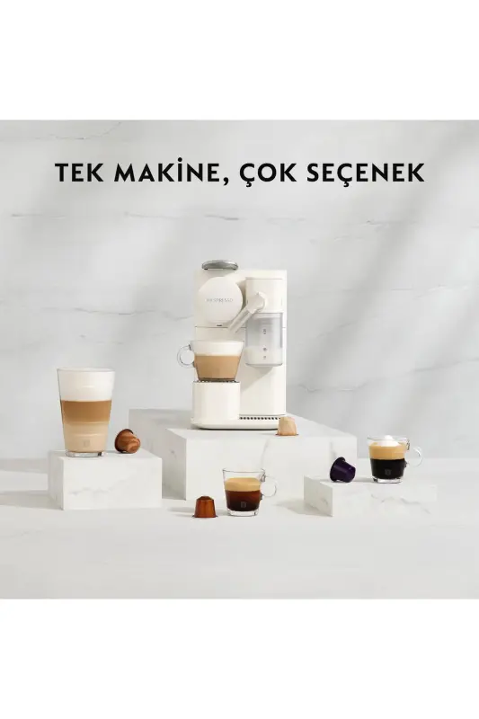 F121 Latissima One Süt Çözümlü Espresso Kahve Makinesi,Siyah - 5