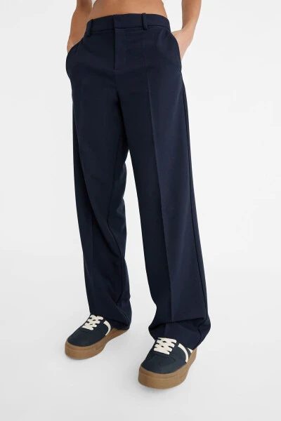 Fabric pants with pockets - 9