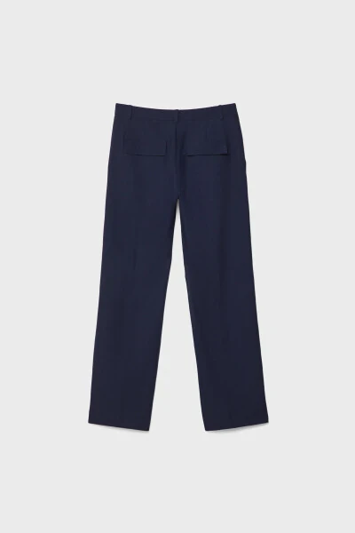 Fabric pants with pockets - 6