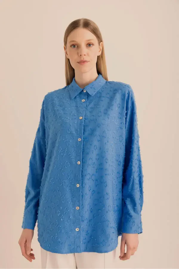 Fabric Tunic with Tassel Detail - 2