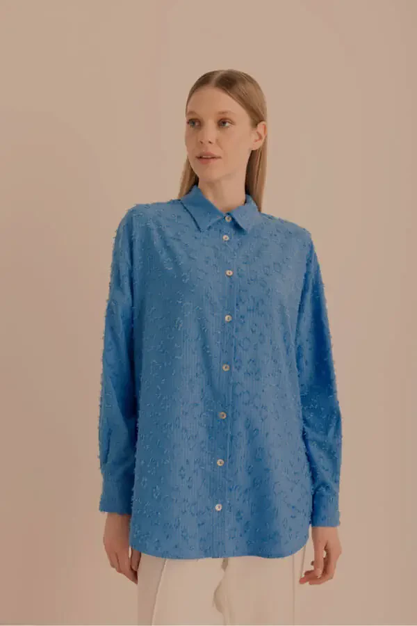 Fabric Tunic with Tassel Detail - 4