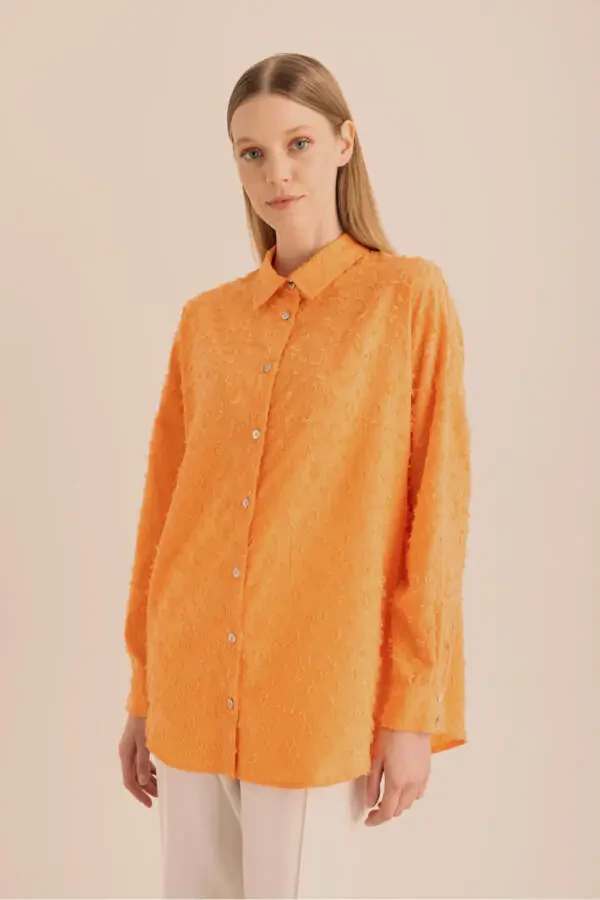 Fabric Tunic with Tassel Detail - 1