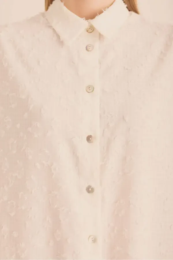 Fabric Tunic with Tassel Detail - 3