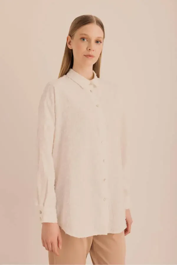 Fabric Tunic with Tassel Detail - 4