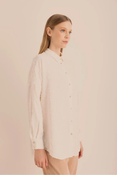 Fabric Tunic with Tassel Detail - 5