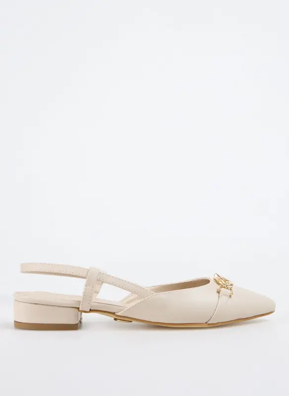 Фабрика Беж Женская Балетка BOELE - 11