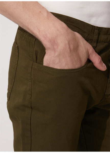 Fabrika Men's Basic Khaki Trousers - 9