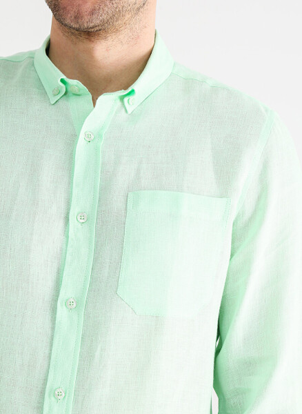 Fabrika Mint Men's Button-Down Shirt MARVIN - 9