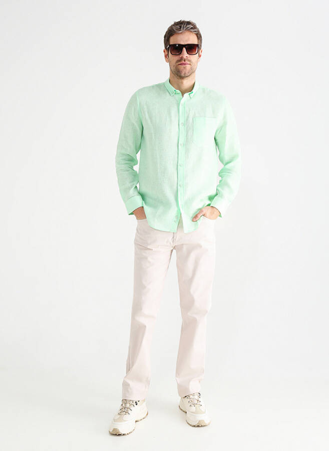 Fabrika Mint Men's Button-Down Shirt MARVIN - 2