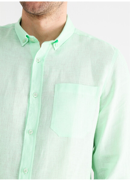 Fabrika Mint Men's Button-Down Shirt MARVIN - 14