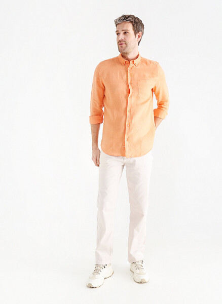 Fabrika Pomegranate Flower Men's Button-Down Shirt MARVIN - 8