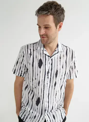 Фабрика Визон Мужской Апаш Рубашка JULIAN - 1