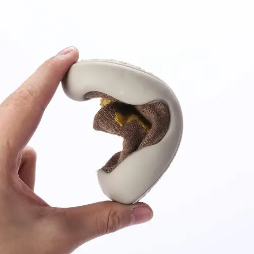 FABRST 2 Pairs Baby Sock Shoes Toddler Infant Non Slip Soft Rubber Sole Slippers First Walking Shoes for Baby Boys Girls - 6