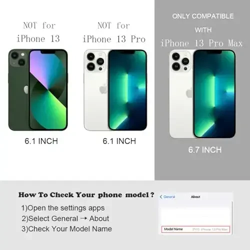 FABSPARK Чехол для iPhone 13 Pro Max, простой волновой дизайн, волнистая рамка, мягкий силиконовый эстетичный чехол для iPhone 13 Pro Max, серебристый - 4