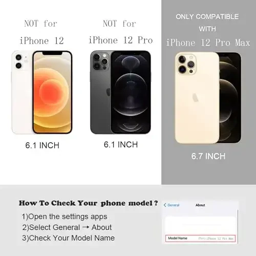 FABSPARK iPhone 12 Pro Max uchun telefon g'ilofi, oddiy to'lqinli dizayn to'lqinli ramka yumshoq silikon estetik iPhone 12 Pro Max uchun, bej - 3