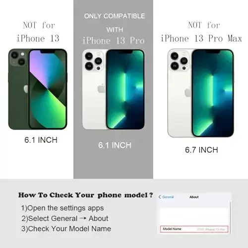 FABSPARK iPhone 13 Pro uchun g'ilof, Oddiy to'lqin dizayni To'lqinli ramka Yumshoq silikon Estetik iPhone 13 Pro uchun, To'q pushti - 3