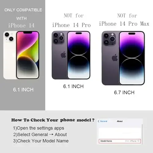 FABSPARK iPhone 14 uchun g'ilof, iPhone 14 uchun oddiy to'lqinli dizayn, to'lqinli ramkali yumshoq silikon estetik, vino rangi - 3