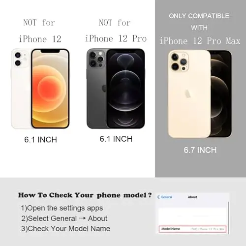 FABSPARK Phone Case for iPhone 12 Pro Max Case,Simple Wave Design Wavy Frame Soft Silicone Aesthetic for iPhone 12 Pro Max,Silver - 4