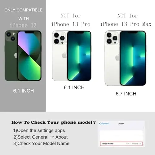 FABSPARK Phone Case for iPhone 13 Case,Simple Wave Design Wavy Frame Soft Silicone Aesthetic for iPhone 13,Deep Purple - 4