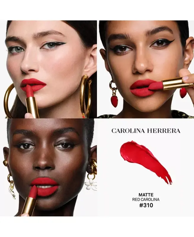 Fabulous Kiss Matte Lipstick Refill - 310 - Carolina (vivid red) - 3