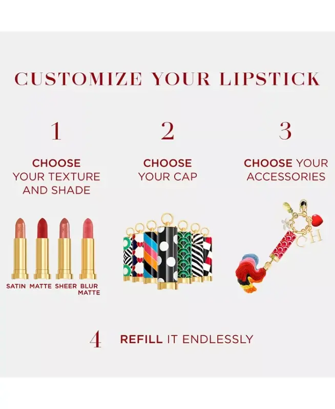 Fabulous Kiss Matte Lipstick Refill - 310 - Carolina (vivid red) - 8