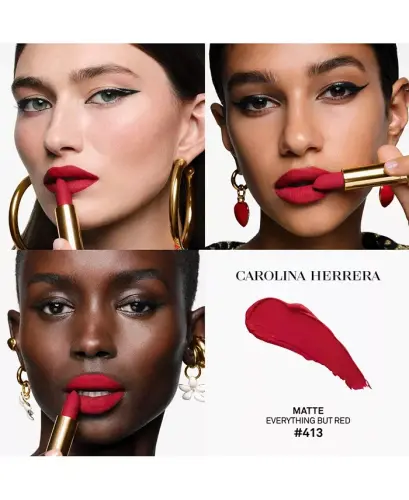Fabulous Kiss Matte Lipstick Refill-413 - Everything but Red (Red Wine Red) - 3