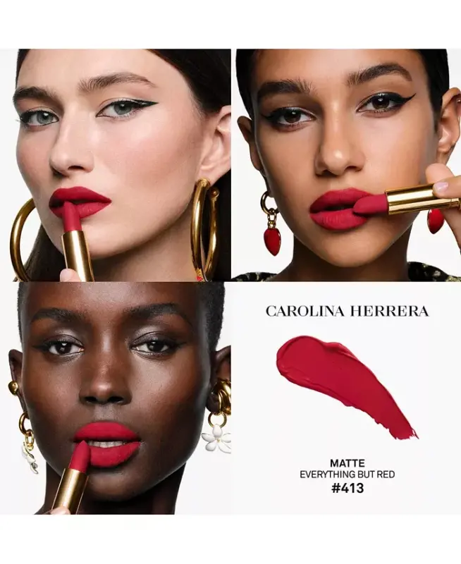 Fabulous Kiss Matte Lipstick Refill-413 - Everything but Red (Red Wine Red) - 3