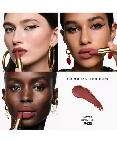 Fabulous Kiss Matte Lipstick Refill-420 - Lucky (warm rosewood) - 3