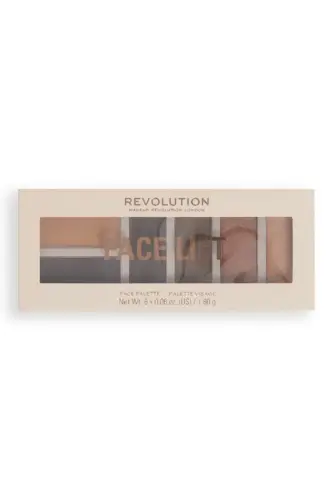 Face Lift Palette Tan-Deep Палетка для подтяжки лица - румяна, контур и бронзер - Tan - 3