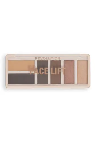 Face Lift Palette Tan-Deep Палетка для подтяжки лица - румяна, контур и бронзер - Tan - 7