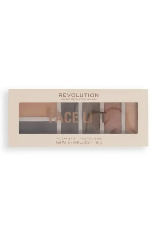 Face Lift Palette Tan-Deep Yuz Gerdirish Alliq, Kontur va Bronzer Paleti-Tan - 3