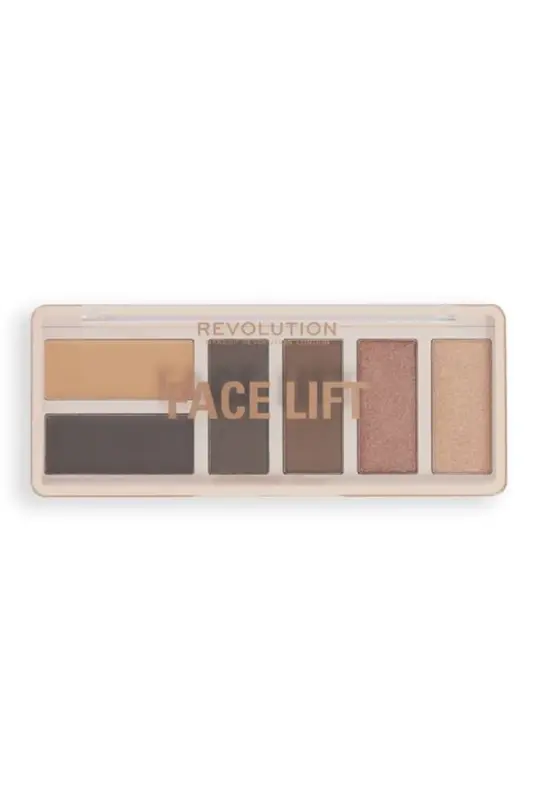 Face Lift Palette Tan-Deep Yuz Gerdirish Alliq, Kontur va Bronzer Paleti-Tan - 7