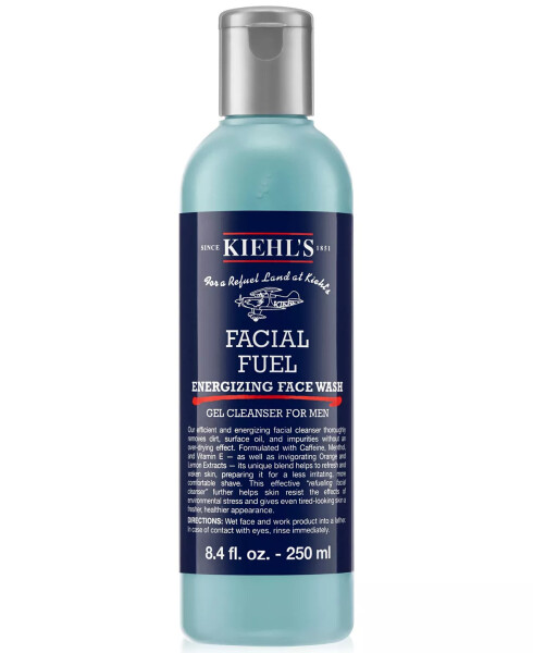 Facial Fuel Energizing Face Wash, 8.4 oz. Без цвета - 1