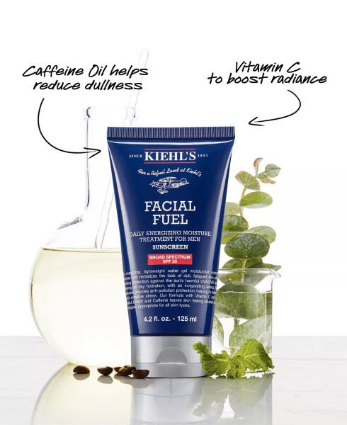 Facial Fuel Erkaklar uchun SPF 20 bilan namlovchi vosita, 2,5 fl. untsiya. Rangsiz - 8