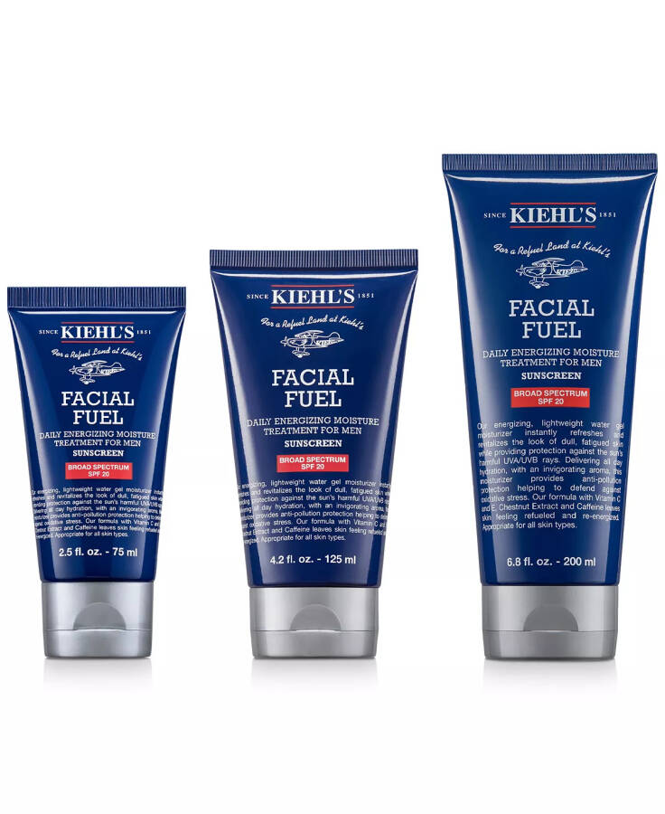 Facial Fuel Erkaklar uchun SPF 20 namlagich, 6,8 untsiya rangsiz - 10