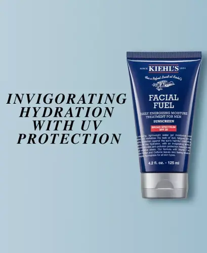 Facial Fuel Men’s SPF 20 Moisturizer, 2.5 fl. oz. - No Color - KIEHL'S SINCE 1851 (1)