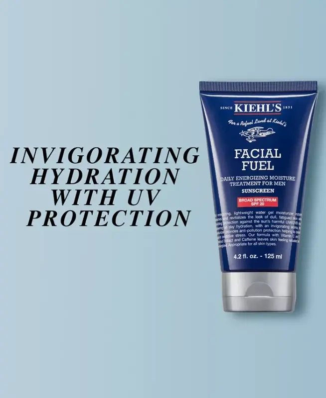 Facial Fuel Men’s SPF 20 Moisturizer, 2.5 fl. oz. - No Color - 2