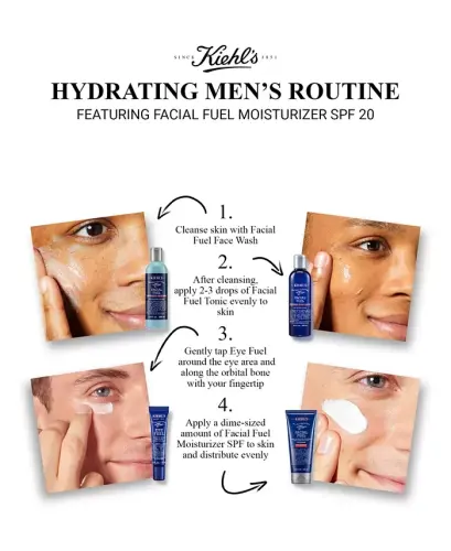 Facial Fuel Men’s SPF 20 Moisturizer, 2.5 fl. oz. - No Color - 7